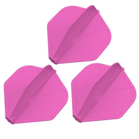 Shot Airfoil Pink Molded Std Flights