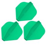 Shot Airfoil Green Molded Std Flights