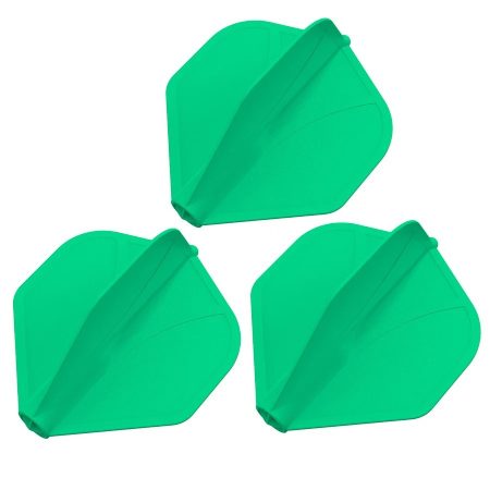 Shot Airfoil Green Molded Std Flights