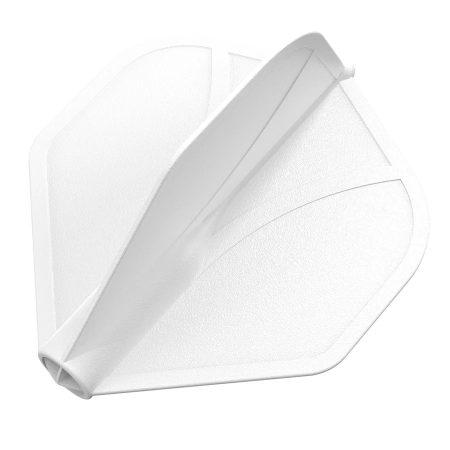 Shot Airfoil White Molded Std Flights