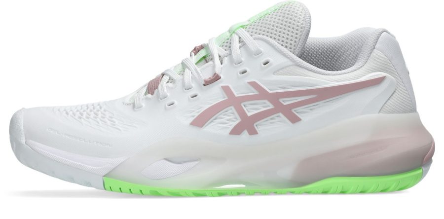 Asics Gel Resolution X White Morganite Ladies