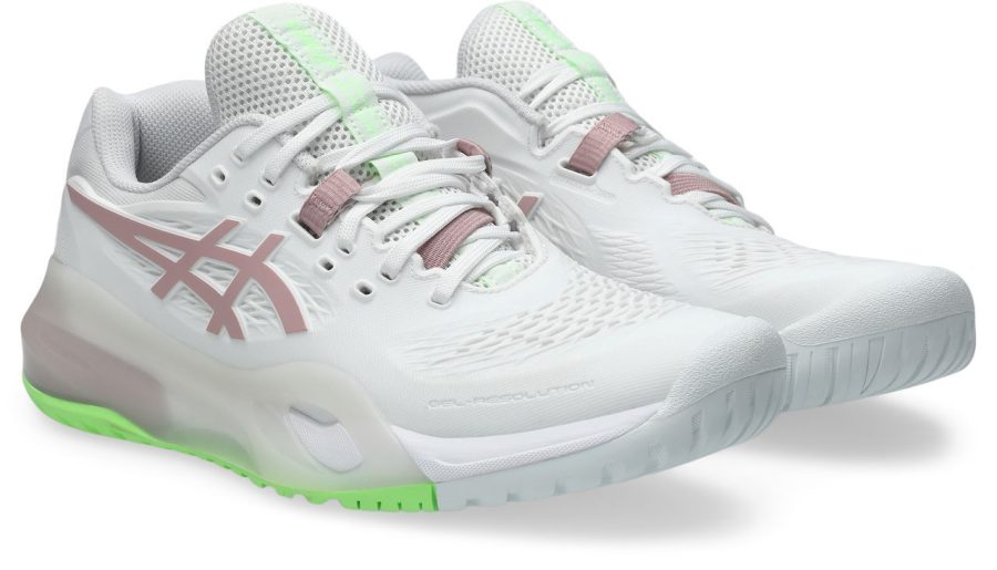 Asics Gel Resolution X White Morganite Ladies