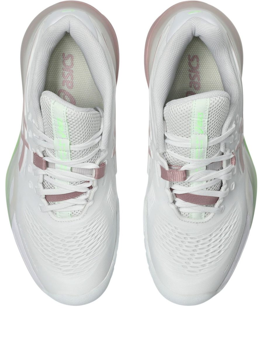 Asics Gel Resolution X White Morganite Ladies