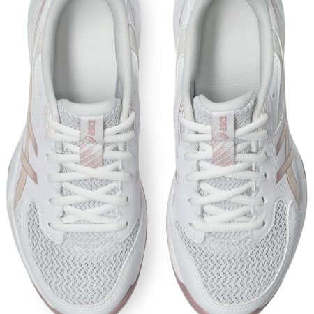 Asics Gel Rocket 12 Ladies White Pearl Pink