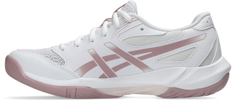 Asics Gel Rocket 12 Ladies White Pearl Pink