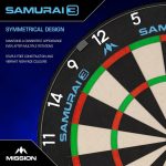 Mission Samurai 3 Dart Board