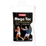Tourna Mega Tac Black Over Grips 10 Pack