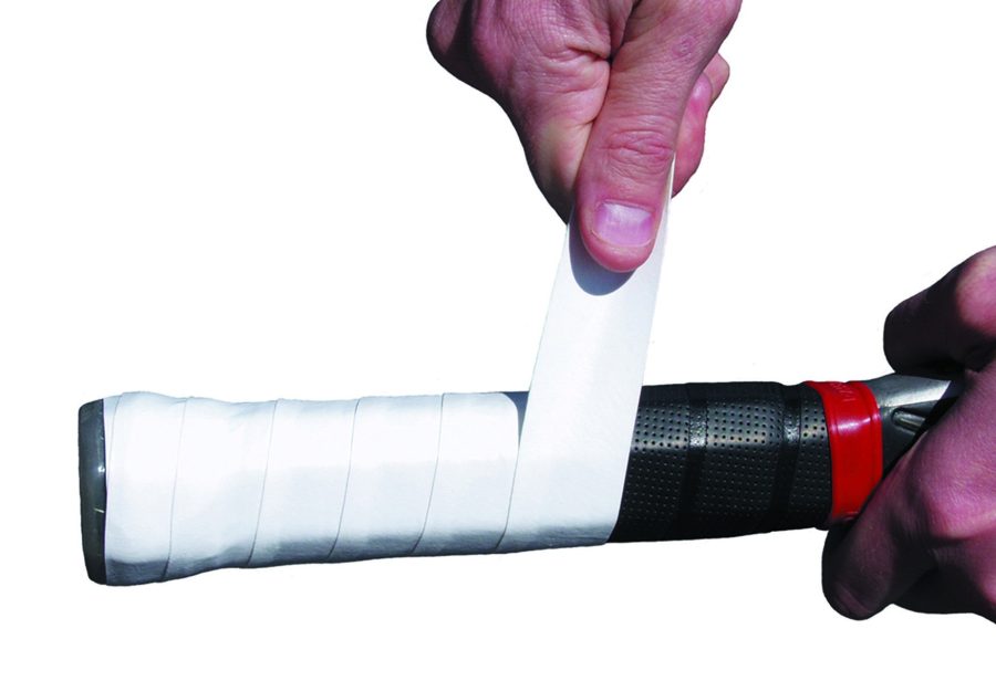 Tourna Mega Tac White Over Grips 10 Pack