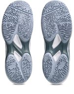 Asics Gel Game GS Grey Blue Ironclad Junior Tennis Shoe