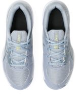 Asics Gel Game GS Grey Blue Ironclad Junior Tennis Shoe