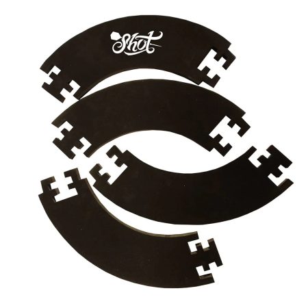 Shot Dartboard 4 Piece Surround Black
