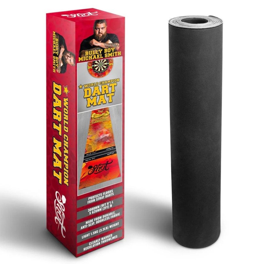 Shot Bully Boy Dart Mat