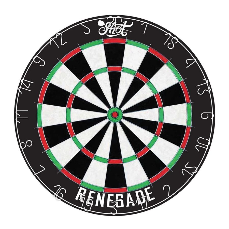 images Shot Renegade Dartboard And Cabinet Set