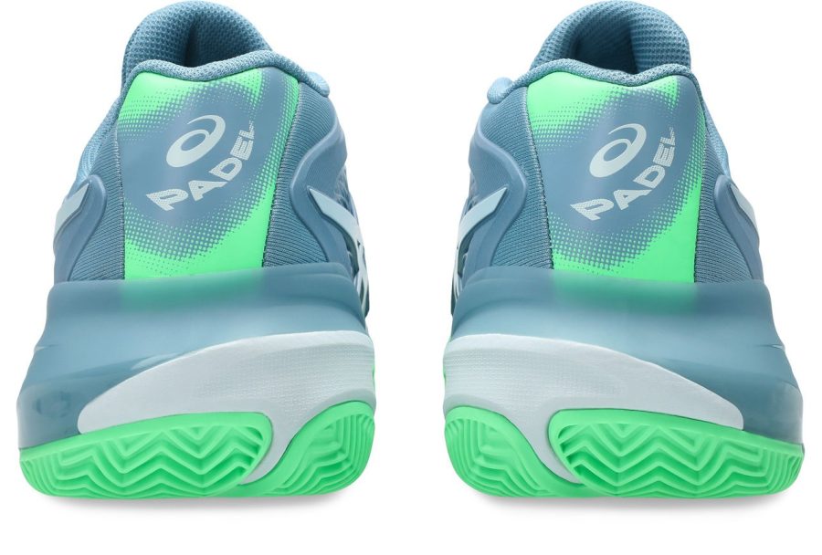 Asics Gel Resolution X Saba Blue Cool Grey Padel Shoes