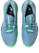 Asics Gel Resolution X Saba Blue Cool Grey Padel Shoes