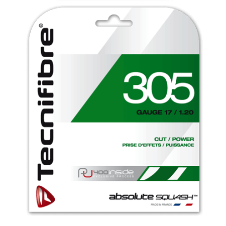 Tecnifibre 305 strings Green 17L Gauge