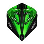 Red Dragon HC Snakebite Transparent Green Flights