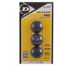 Dunlop Pro HA squash ball blister pack of 3