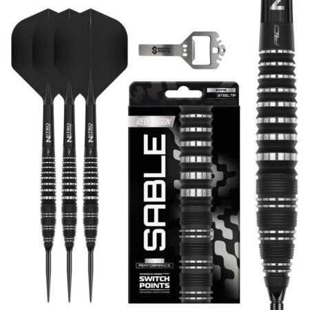 Red Dragon Sable Bomber Darts Switch Point