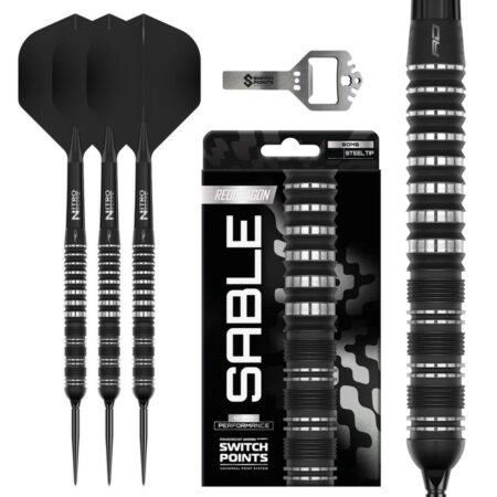 Red Dragon Sable Parallel Darts Switch Point